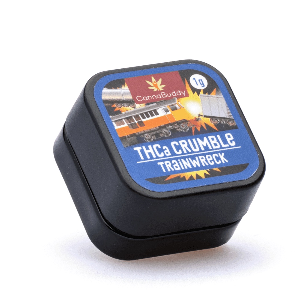 CannaBuddy THCa Crumble - Trainwreck (1 gram)